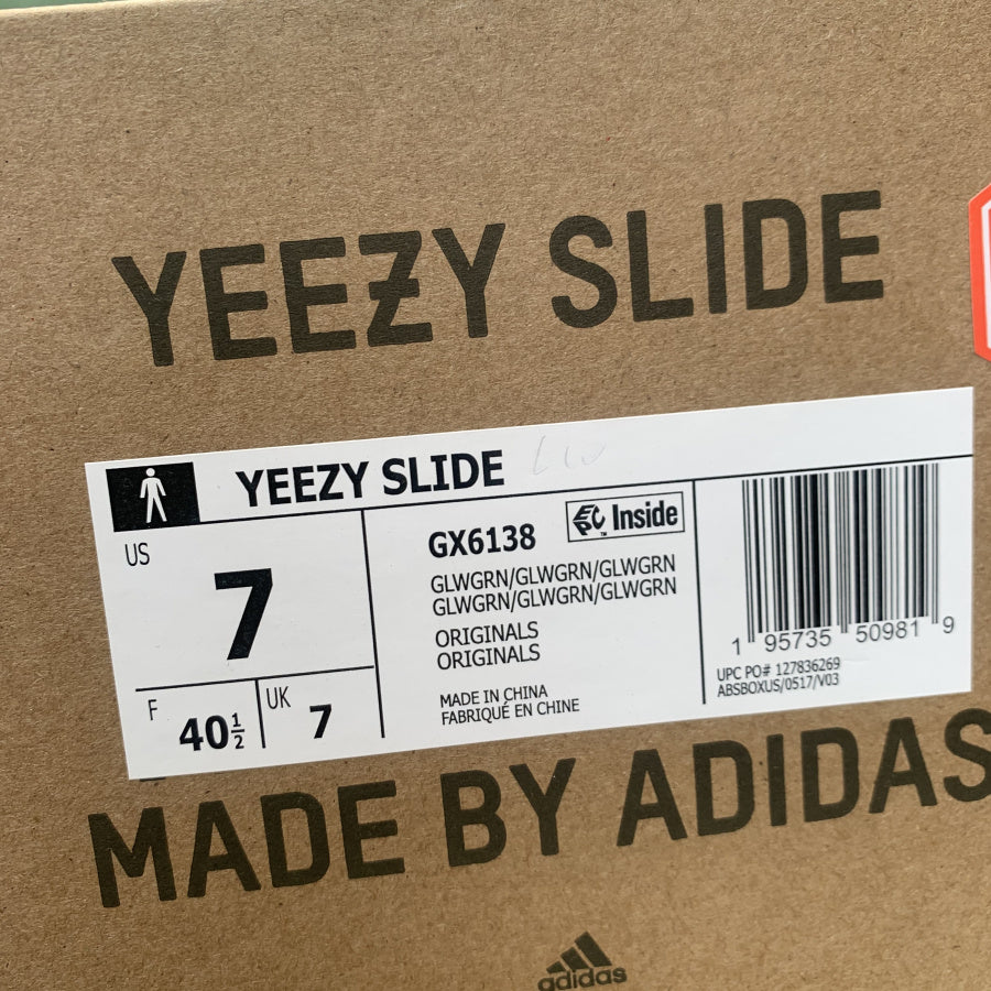 adidas Yeezy Slide Glow Green