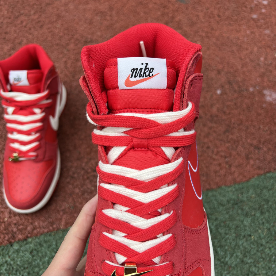 Nike Dunk High First Use Red