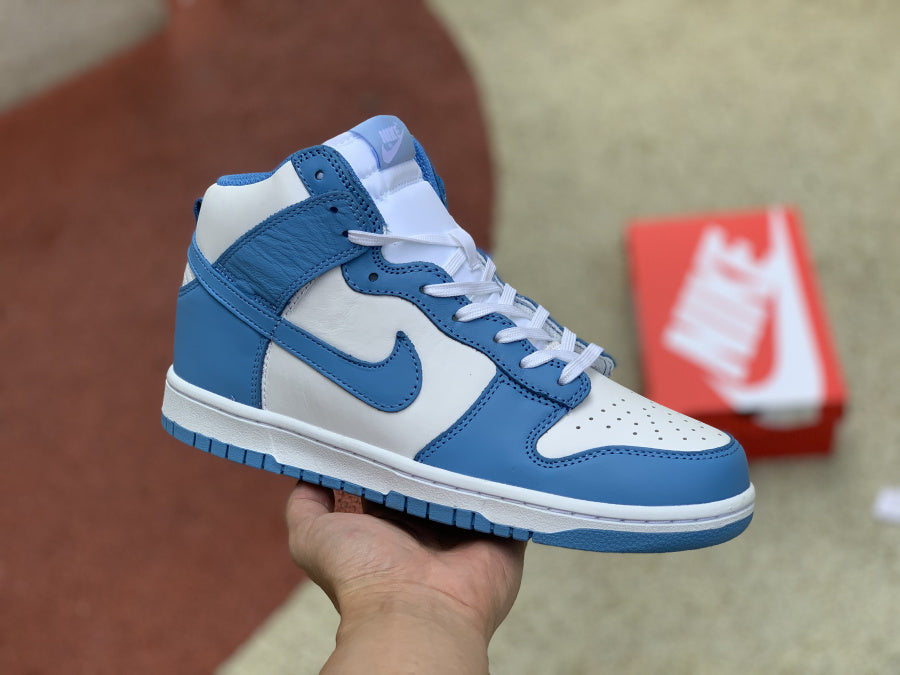 Nike Dunk High White Blue