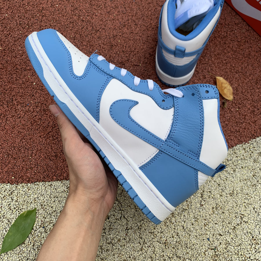 Nike Dunk High White Blue