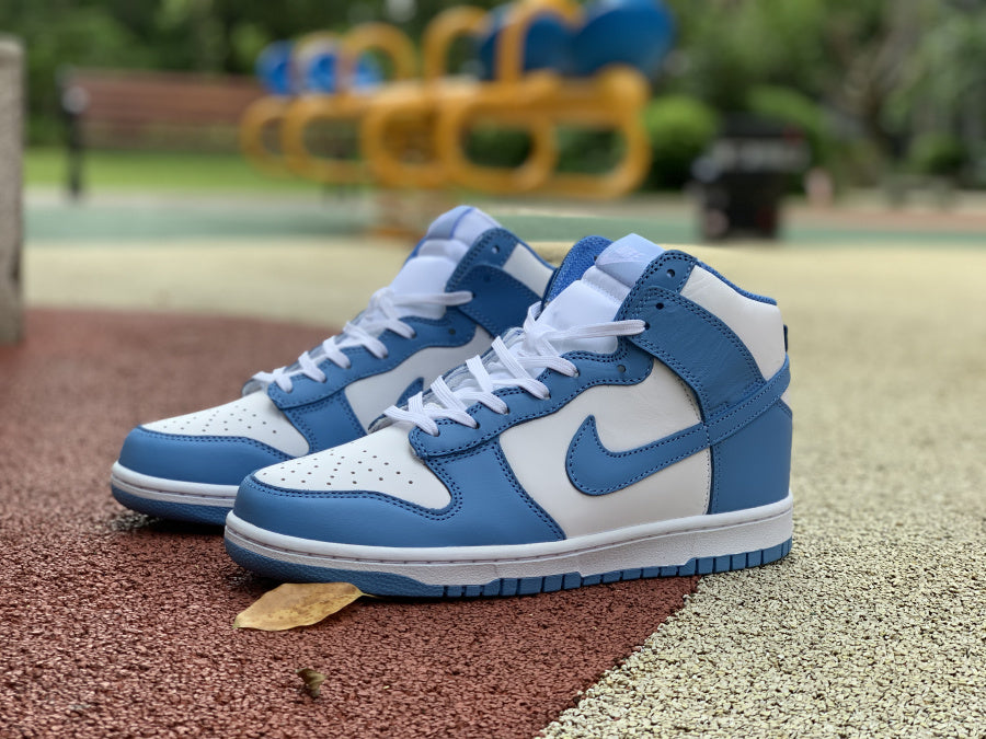 Nike Dunk High White Blue
