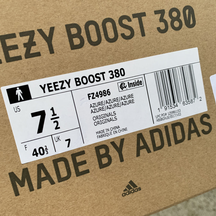 adidas Yeezy Boost 380 Azure