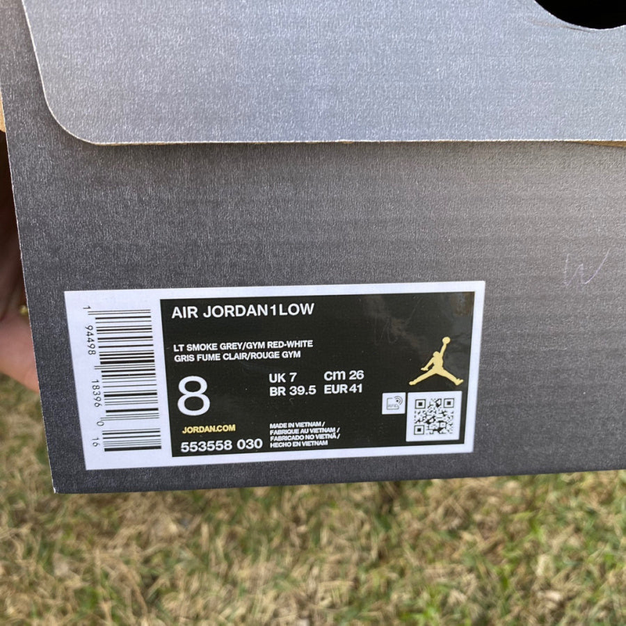 Jordan 1 Low Light Smoke Grey