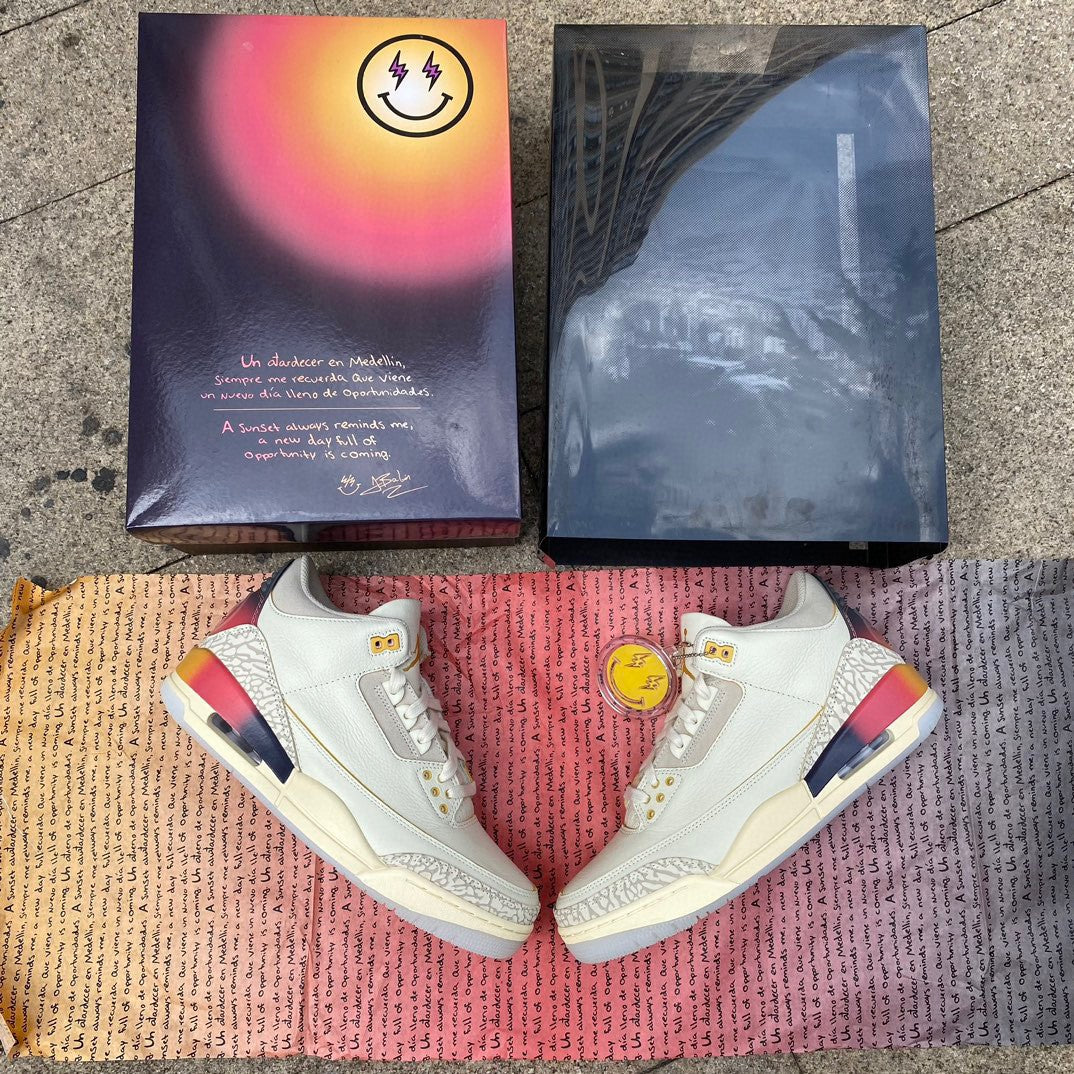 Jordan 3 Retro SP J Balvin Medellín Sunset