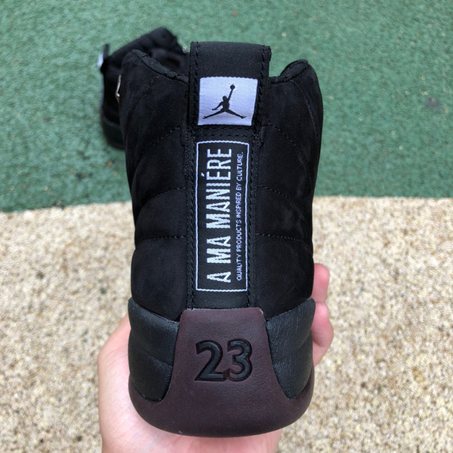 Jordan 12 Retro SP A Ma Maniére Black