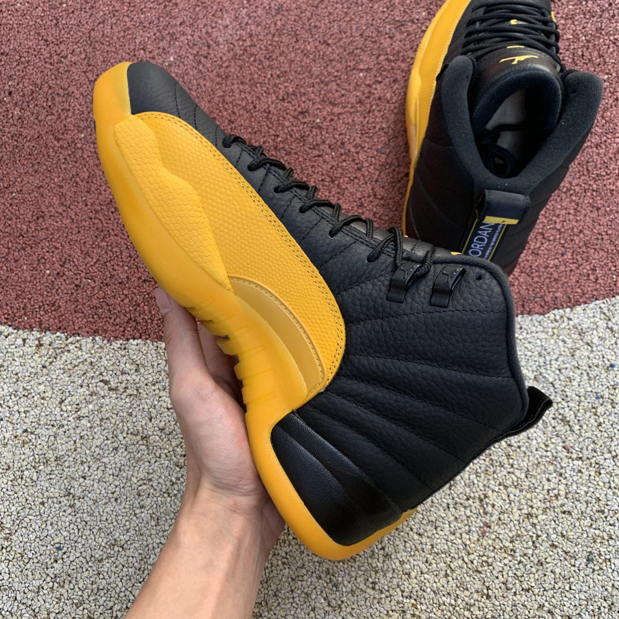 Jordan 12 Retro Black University Gold