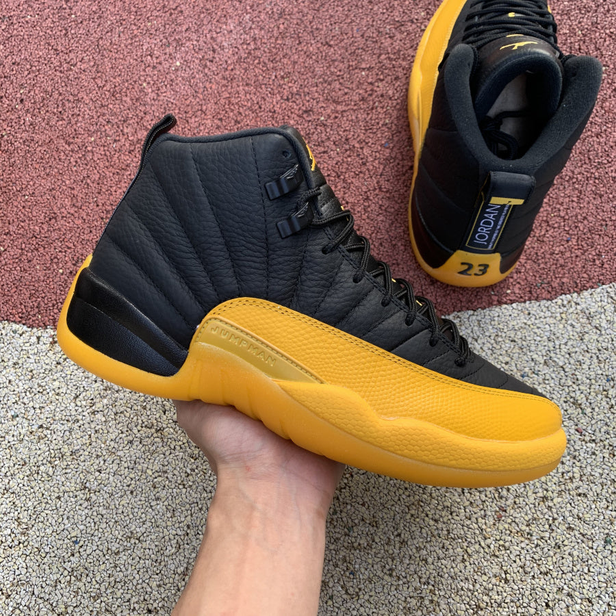 Jordan 12 Retro Black University Gold