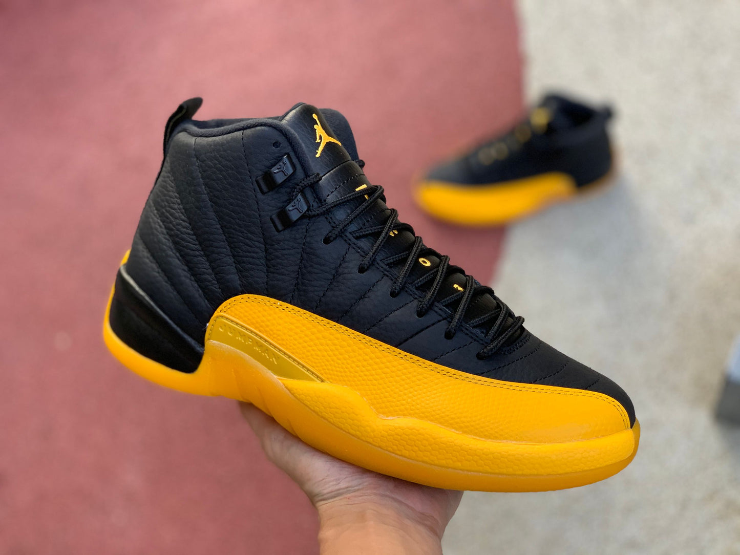 Jordan 12 Retro Black University Gold