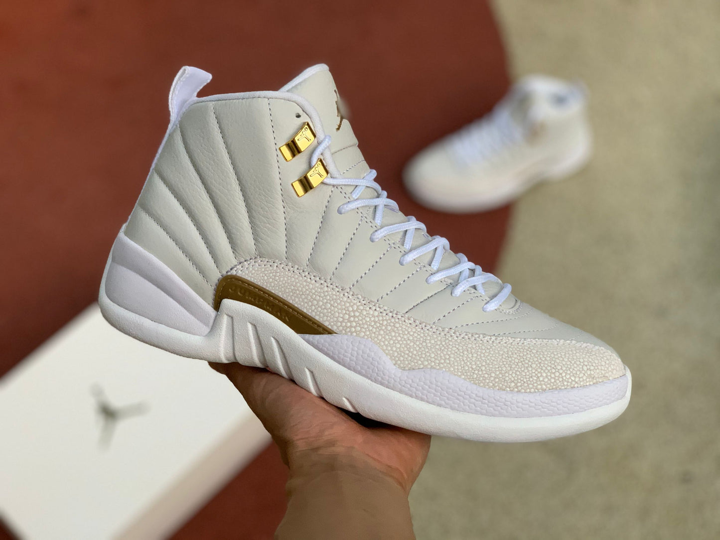 Jordan 12 Retro OVO White