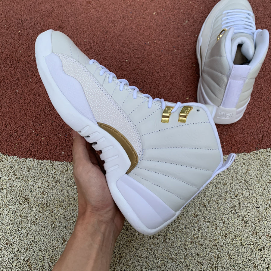 Jordan 12 Retro OVO White