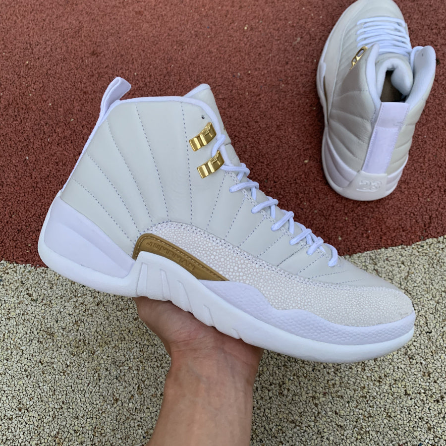 Jordan 12 Retro OVO White