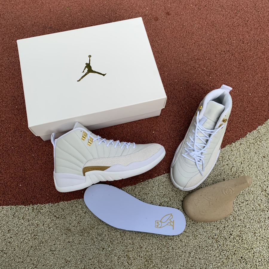 Jordan 12 Retro OVO White