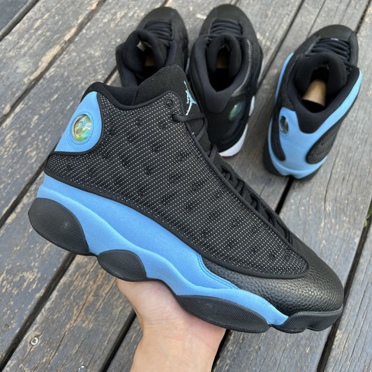 Jordan 13 Retro Black University Blue