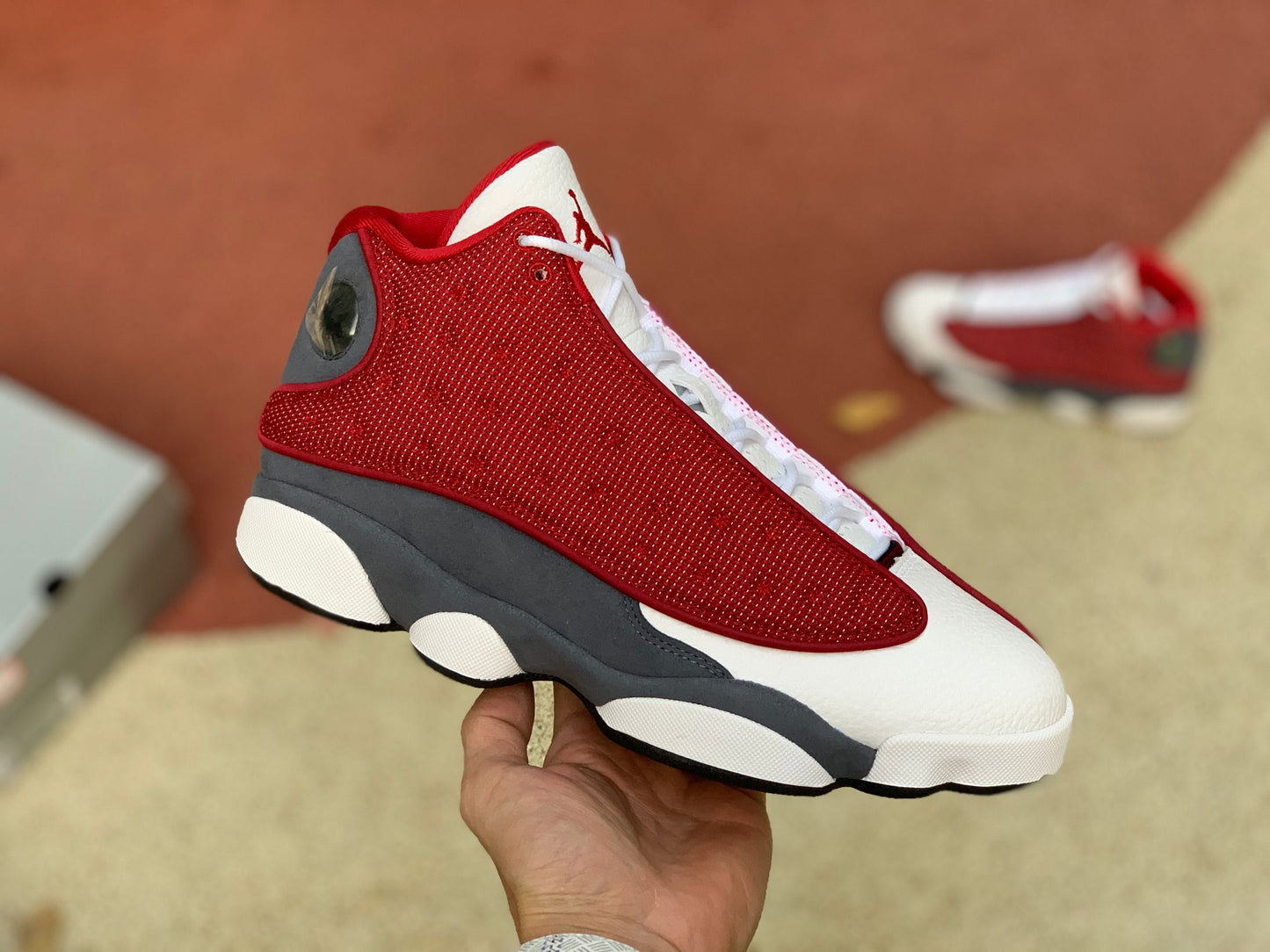 Jordan 13 Retro Gym Red Flint Grey