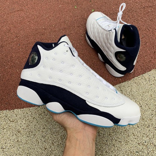 Jordan 13 Retro Obsidian Powder Blue White