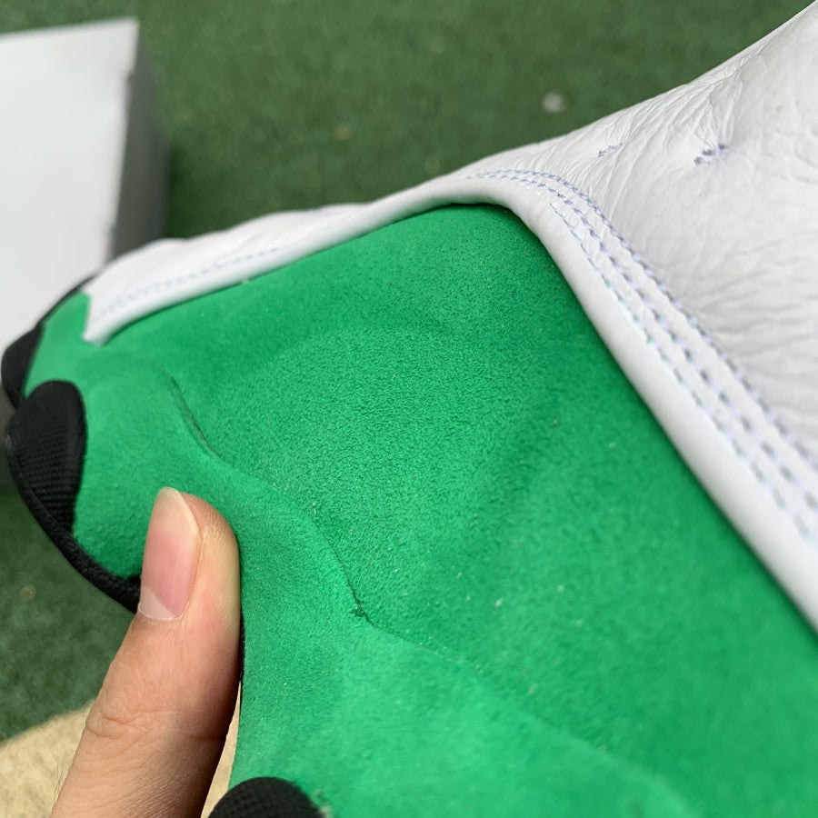 Jordan 13 Retro White Lucky Green