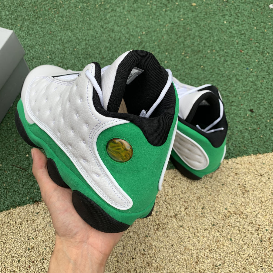 Jordan 13 Retro White Lucky Green