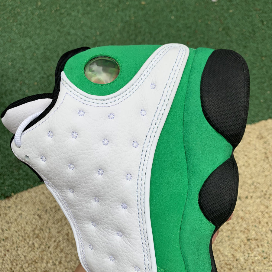 Jordan 13 Retro White Lucky Green