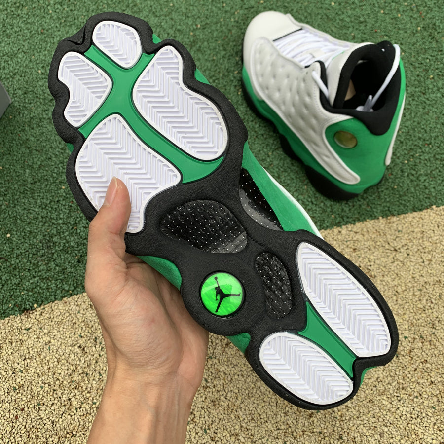 Jordan 13 Retro White Lucky Green