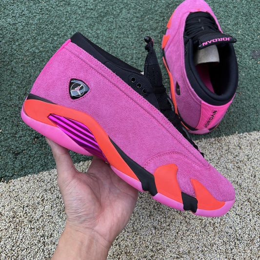 Jordan 14 Retro Low Shocking Pink