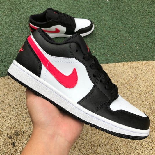 Jordan 1 Low Black Siren Red