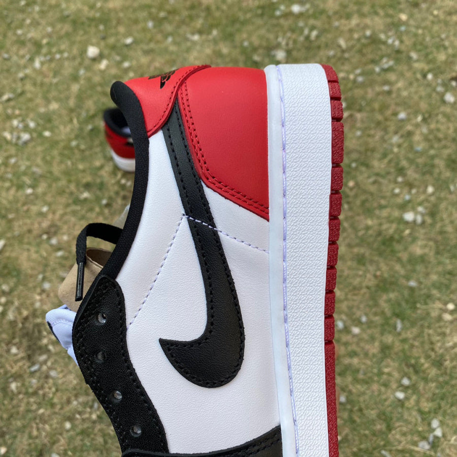 Jordan 1 Low Black Toe