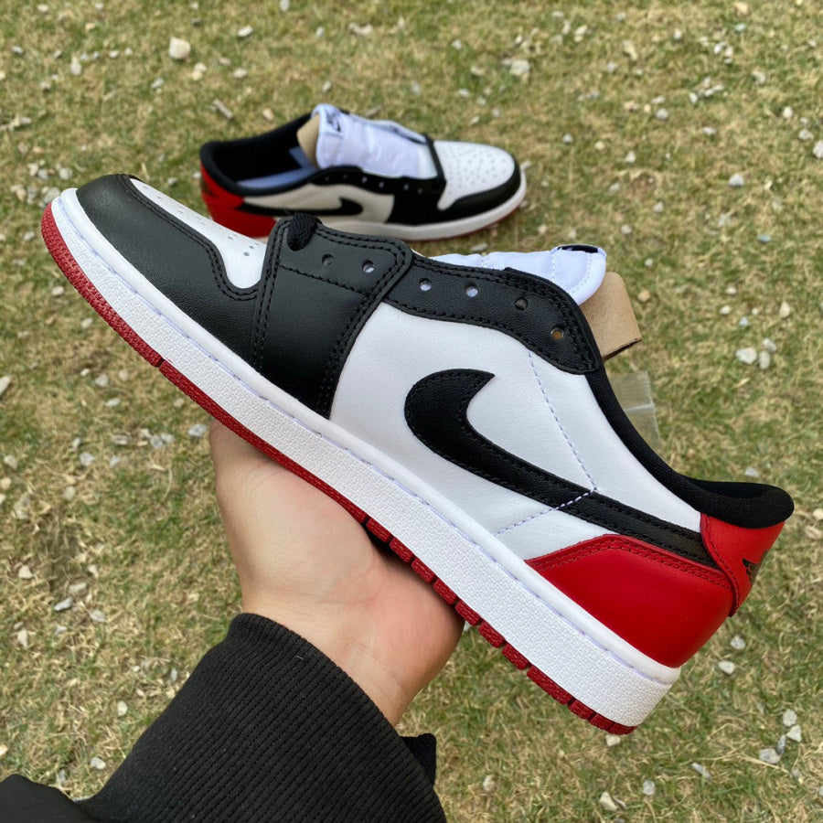 Jordan 1 Low Black Toe