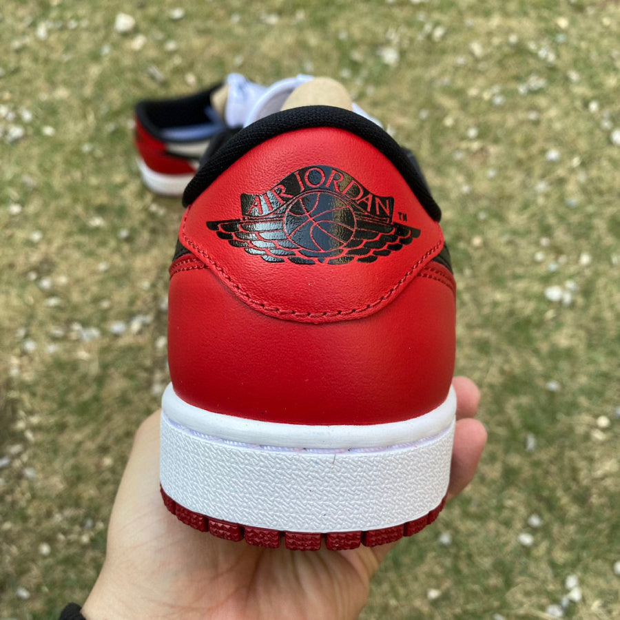 Jordan 1 Low Black Toe