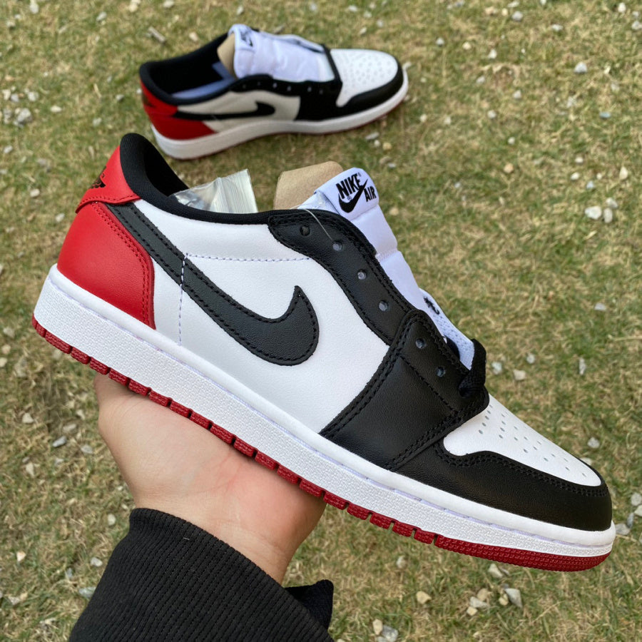 Jordan 1 Low Black Toe