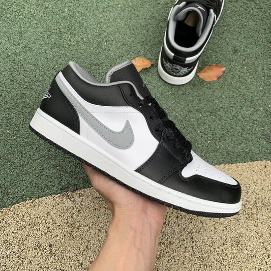 Jordan 1 Low Black White Grey