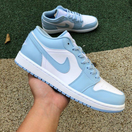 Jordan 1 Low White Ice Blue