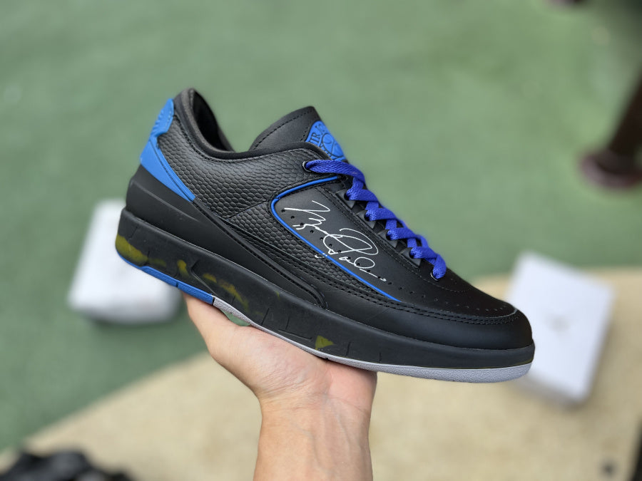 Jordan 2 Retro Low SP Off-White Black Blue