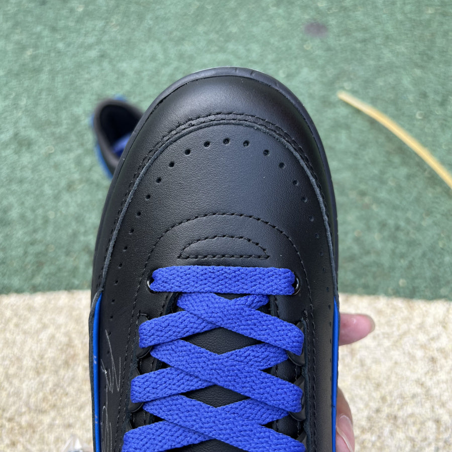 Jordan 2 Retro Low SP Off-White Black Blue