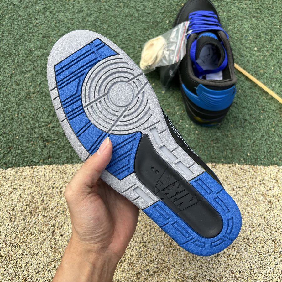 Jordan 2 Retro Low SP Off-White Black Blue