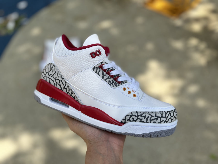 Jordan 3 Retro Cardinal Red