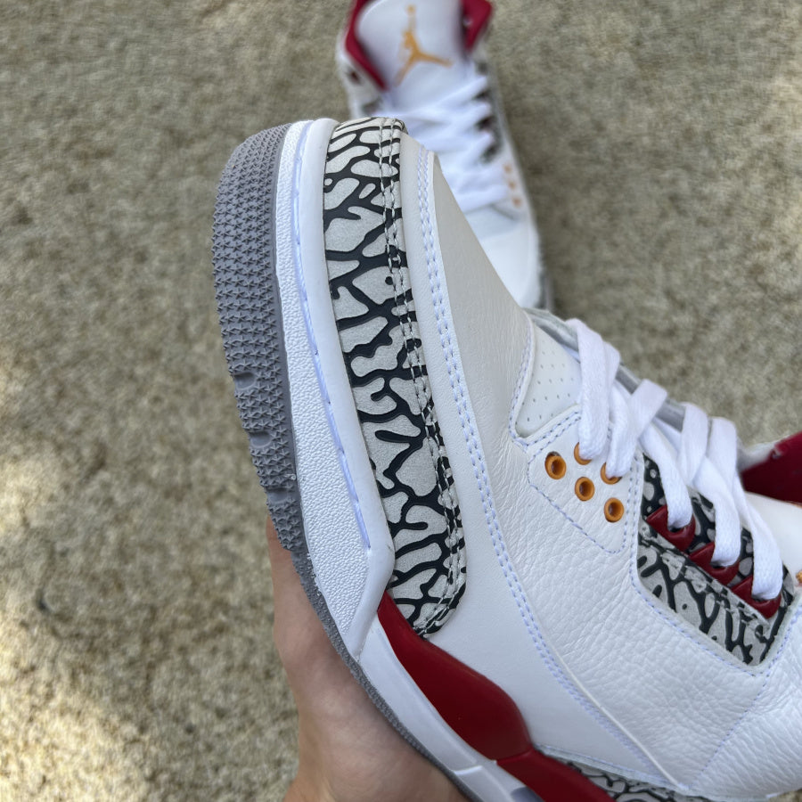 Jordan 3 Retro Cardinal Red