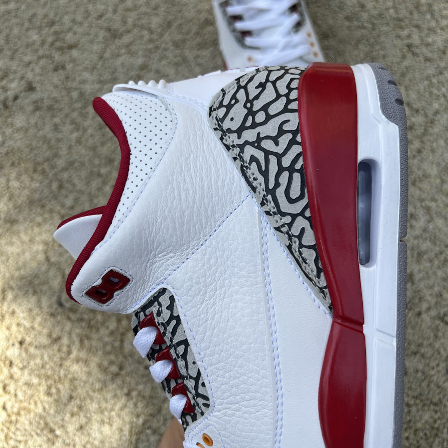 Jordan 3 Retro Cardinal Red