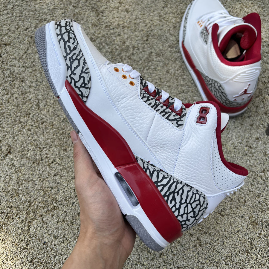 Jordan 3 Retro Cardinal Red