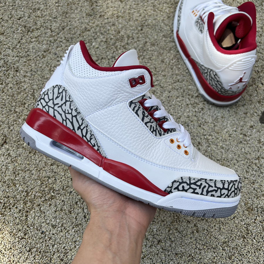 Jordan 3 Retro Cardinal Red