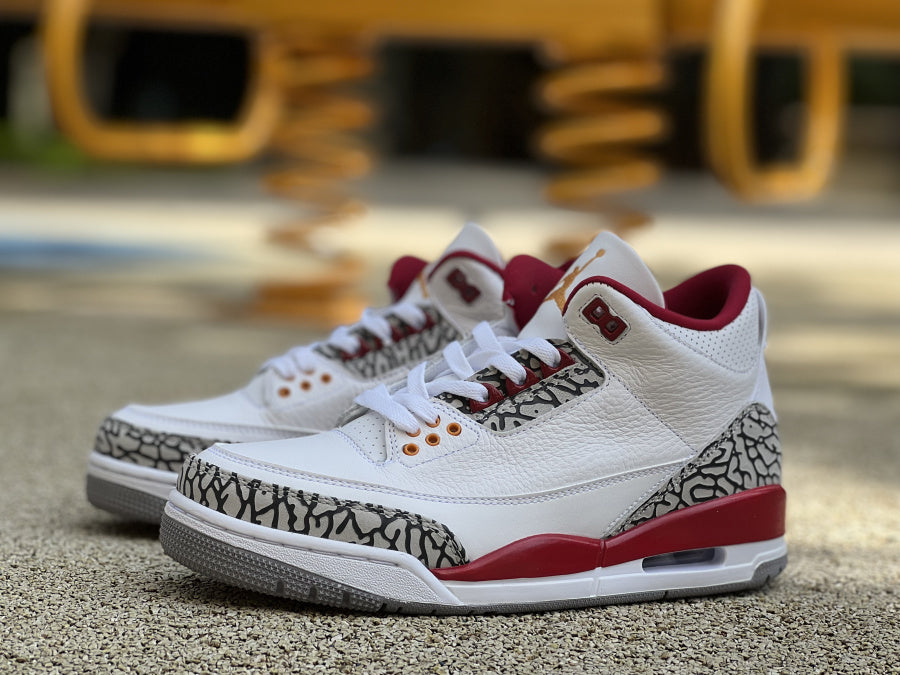 Jordan 3 Retro Cardinal Red