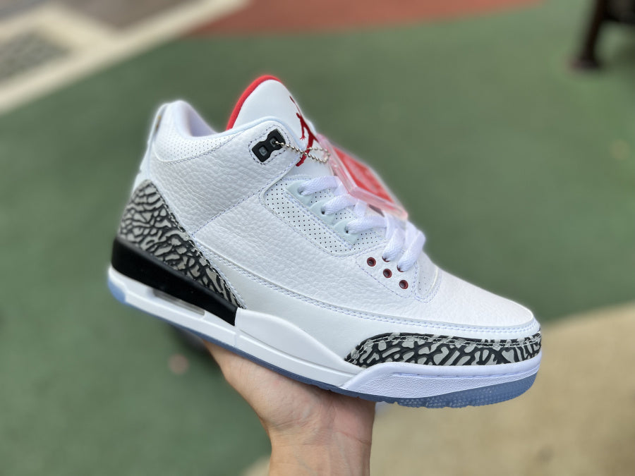 Jordan 3 Retro Free Throw Line White Cement