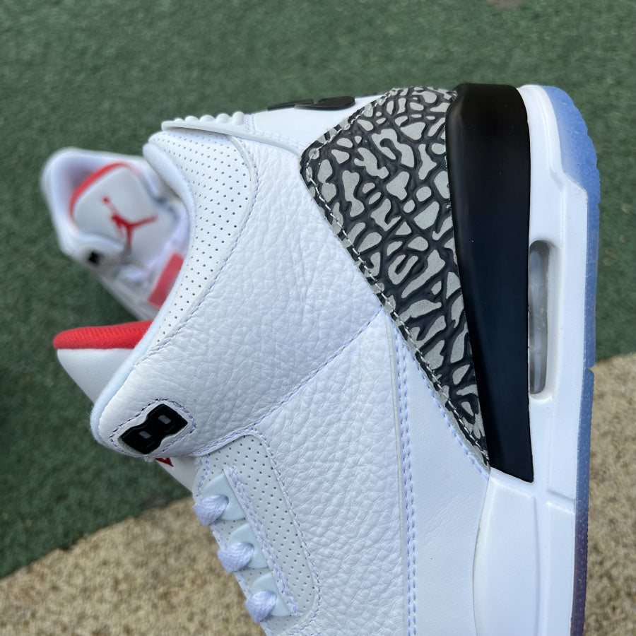 Jordan 3 Retro Free Throw Line White Cement