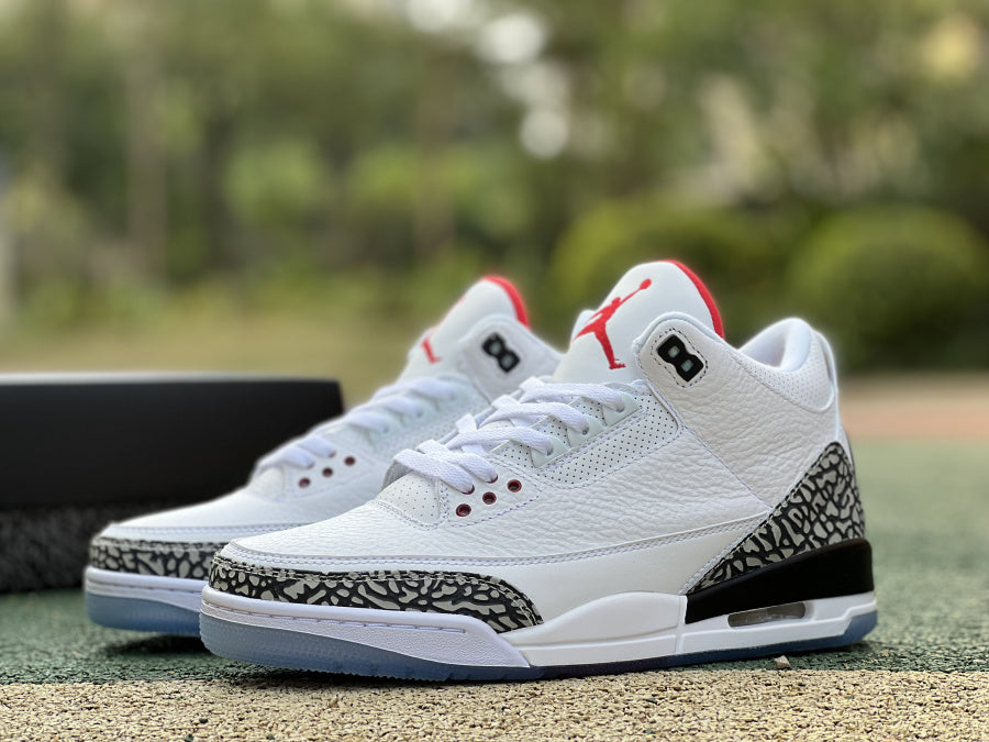 Jordan 3 Retro Free Throw Line White Cement