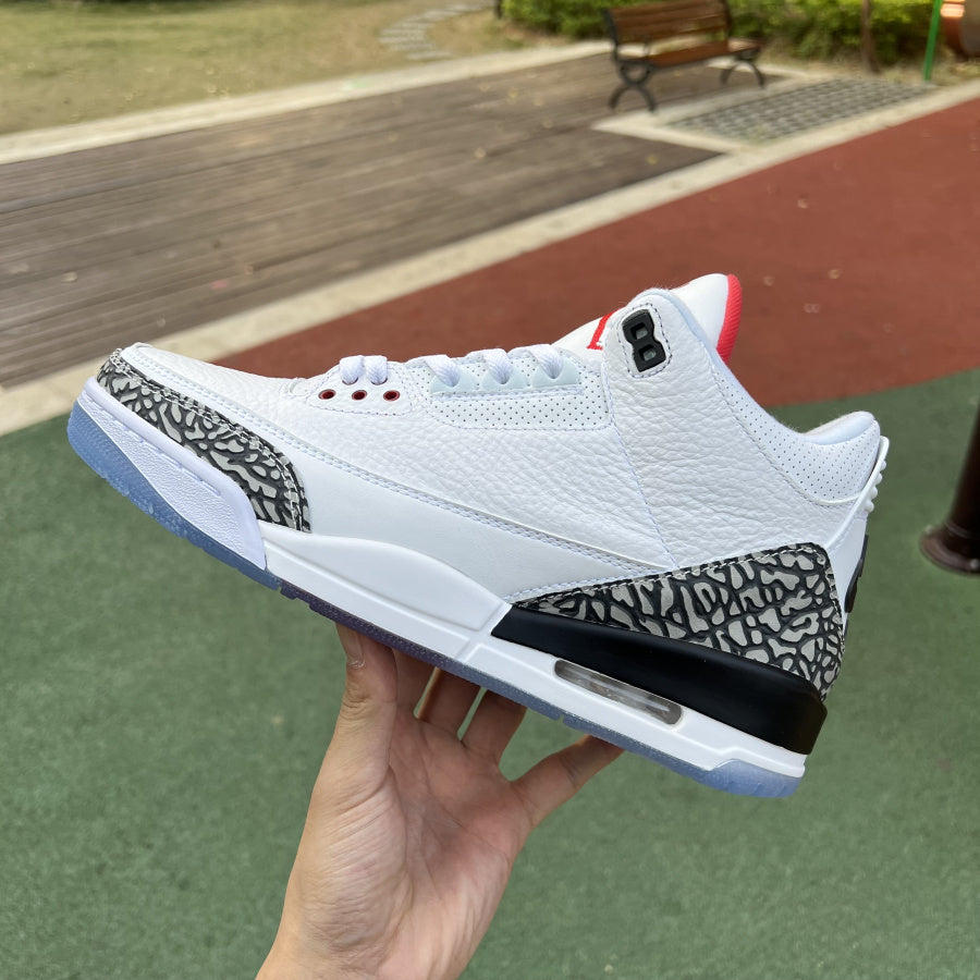 Jordan 3 Retro Free Throw Line White Cement