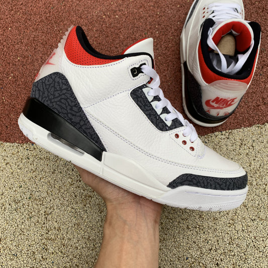 Jordan 3 Retro SE Fire Red Denim (2020)