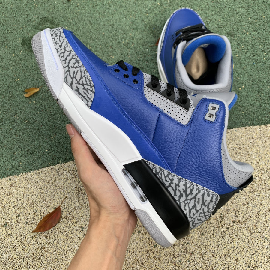 Jordan 3 Retro Varsity Royal Cement