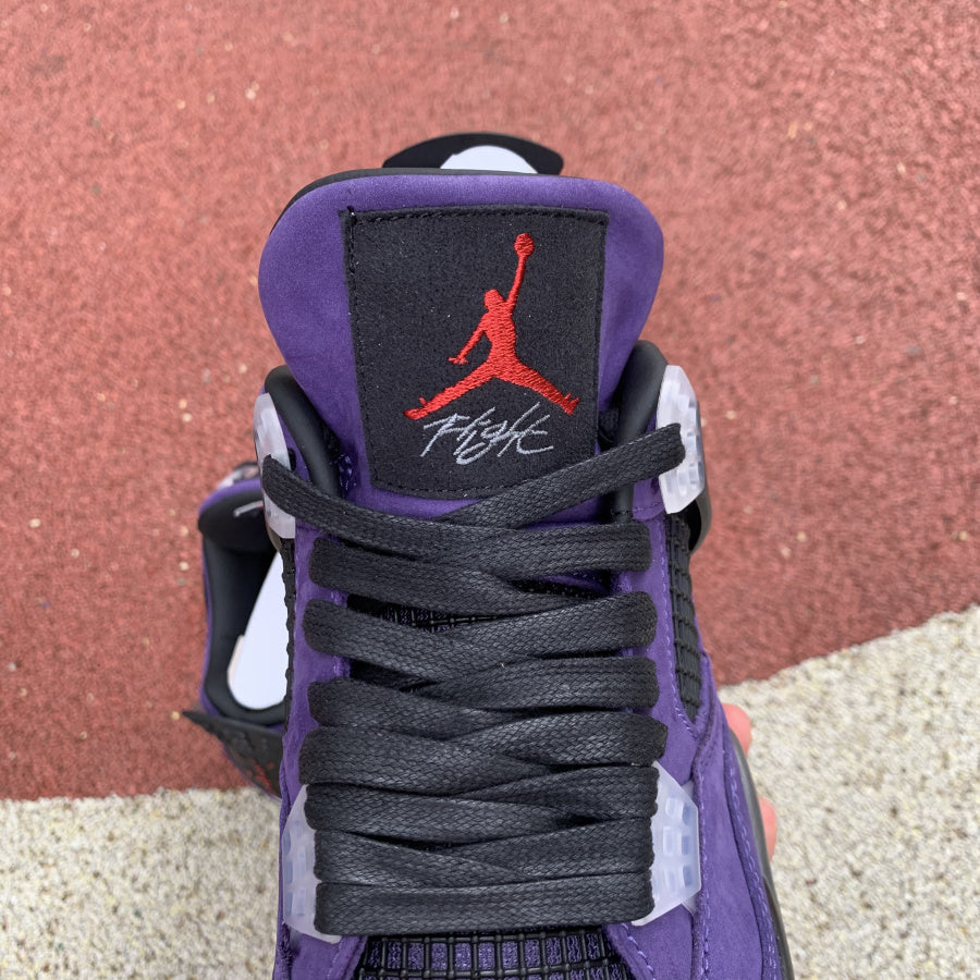 Jordan 4 Retro Travis Scott Purple (Friends and Family)