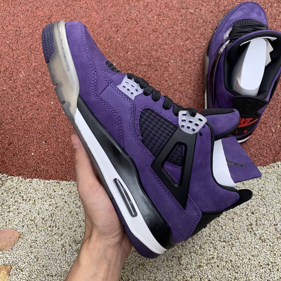 Jordan 4 Retro Travis Scott Purple (Friends and Family)
