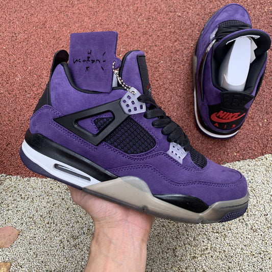 Jordan 4 Retro Travis Scott Purple (Friends and Family)