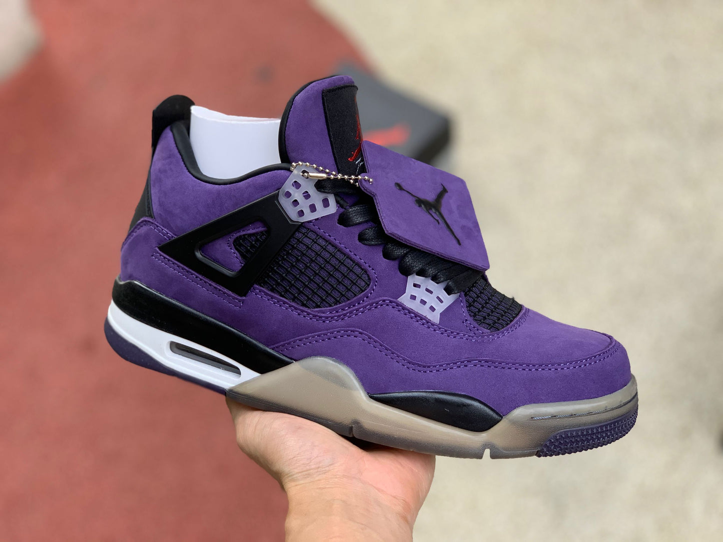 Jordan 4 Retro Travis Scott Purple (Friends and Family)